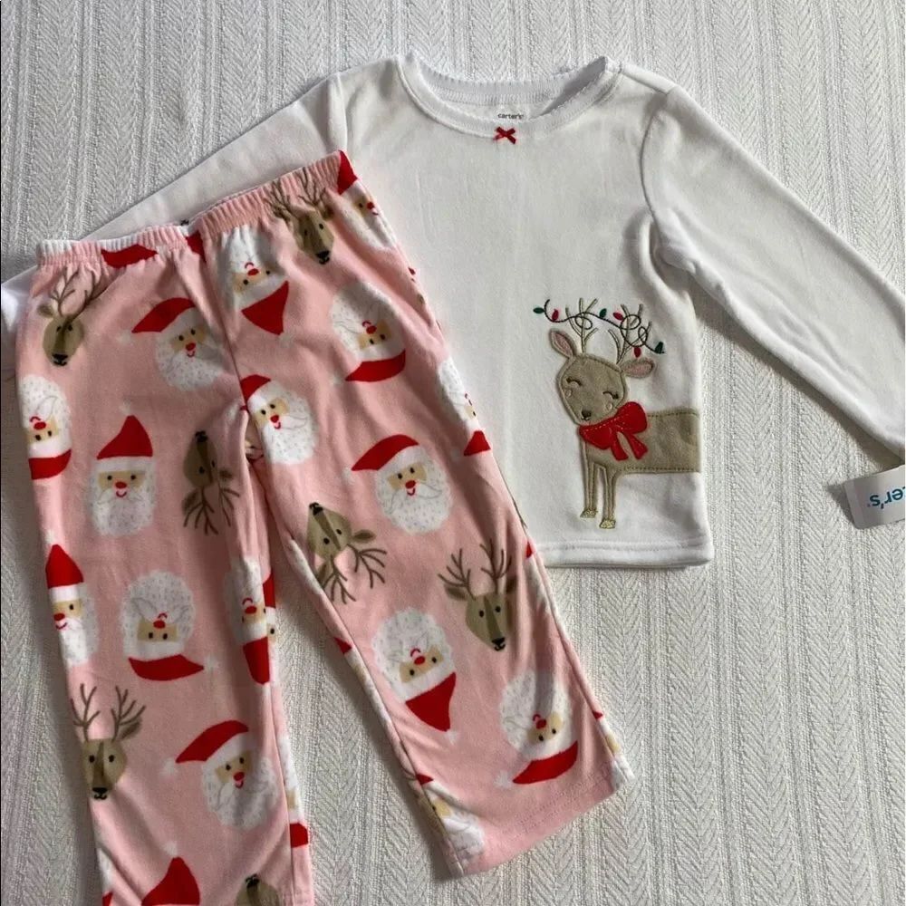 CARTER’S Little Girl’s Soft Pajama Set